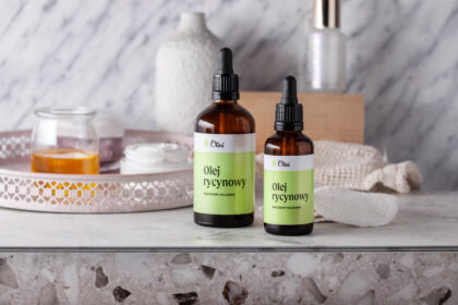 Olej rycynowy do pielęgnacji rzęs