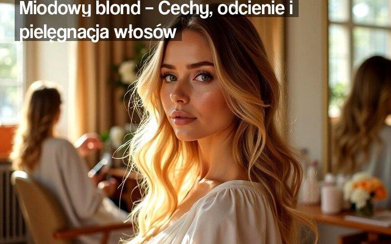 miodowy-blond